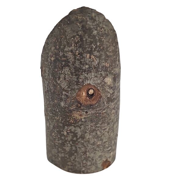 Miniature Rustic Wooden Nativity Scene Carved Out of Small Tree Branch 4.5x2.25" - Picture 3 of 5